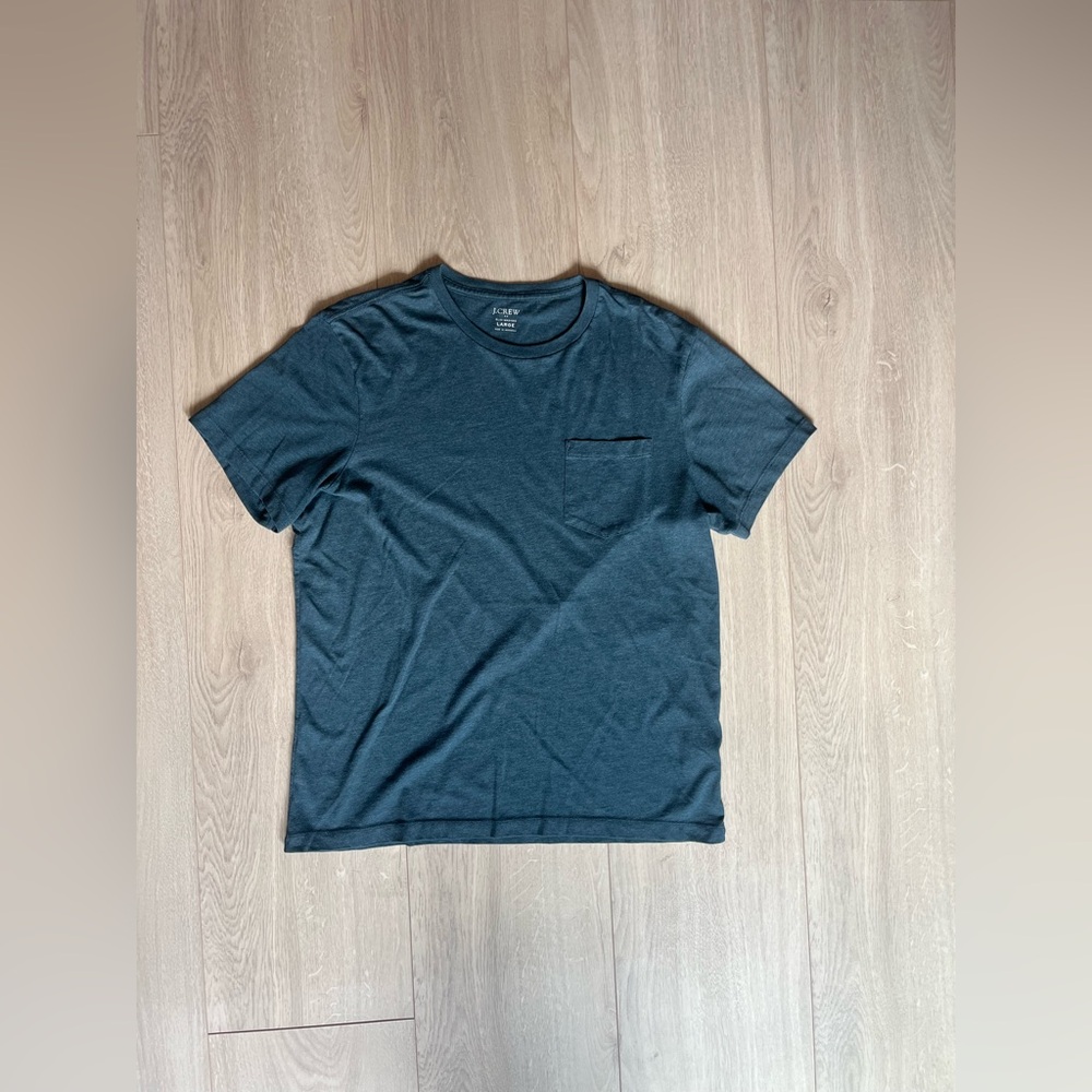 J. Crew T shirt with front pocket!